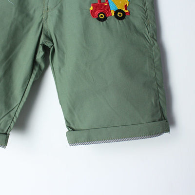 Smart Green Themed Summer Boys Short Short Iluvlittlepeople 