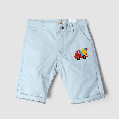 Stylish Blue Themed Summer Boys Short Short Iluvlittlepeople 9-12 Months Blue Summer