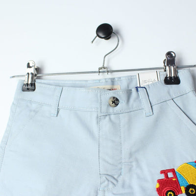 Stylish Blue Themed Summer Boys Short Short Iluvlittlepeople 