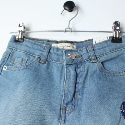 Stellar Blue Themed Denim Boys Short Short Iluvlittlepeople 