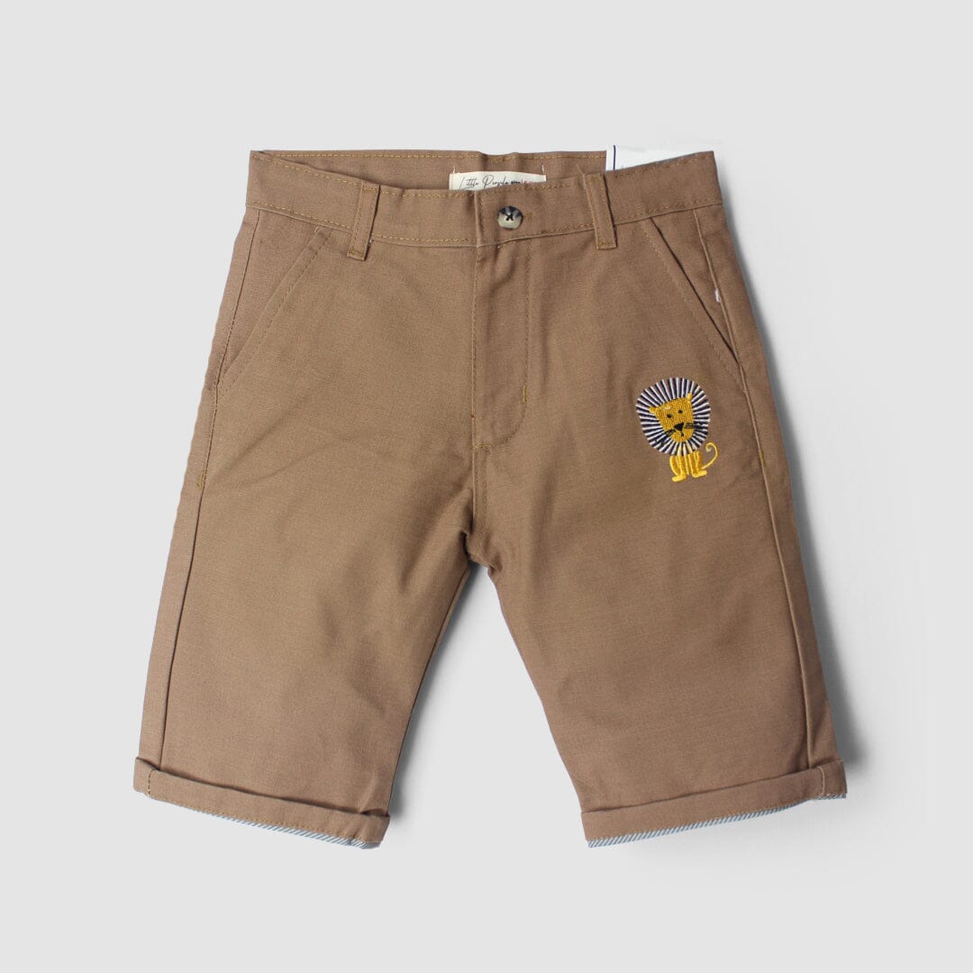 Decent Brown Themed Summer Boys Short Short Iluvlittlepeople 9-12 Months Brown Summer