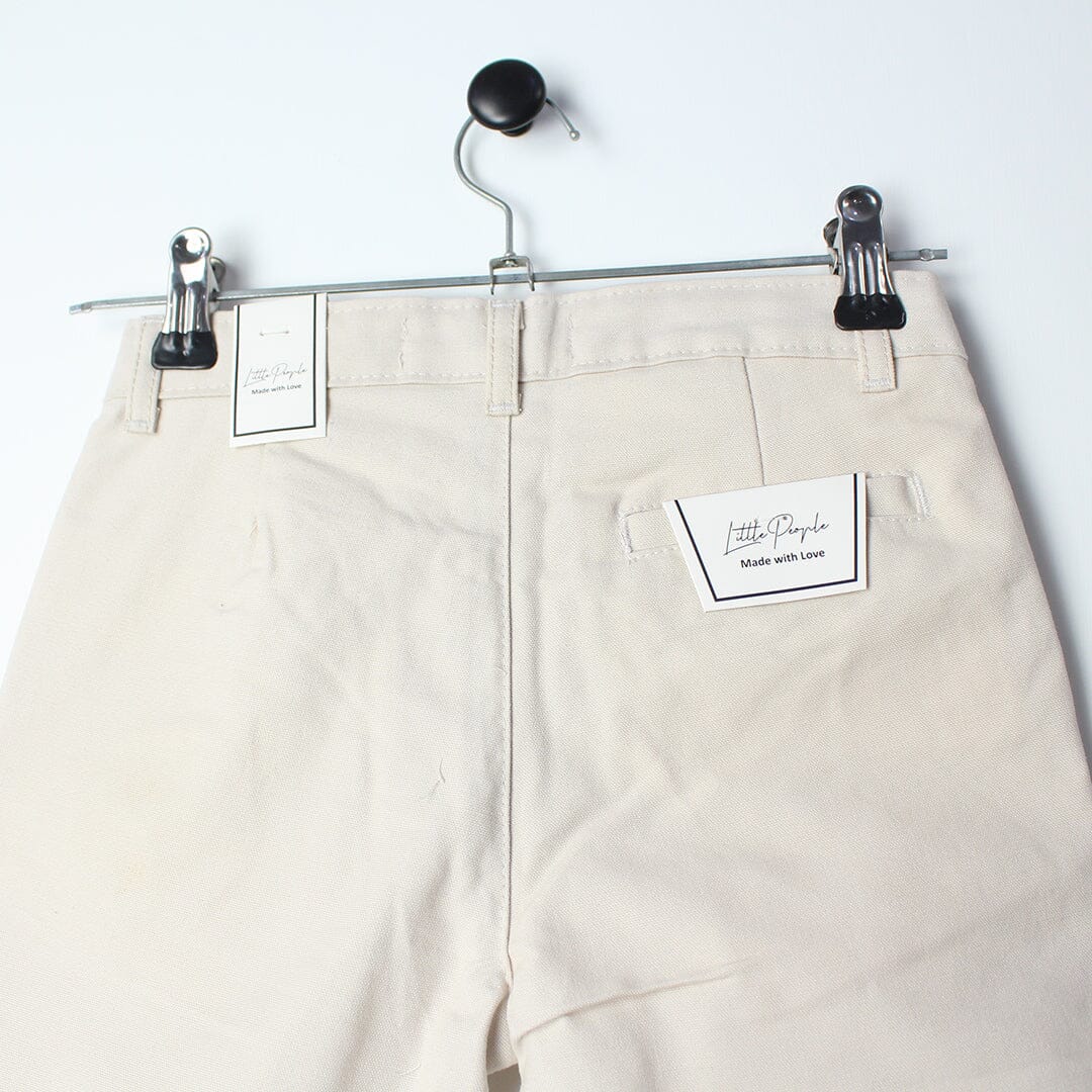 Modish Beige Themed Summer Boys Short Short Iluvlittlepeople 
