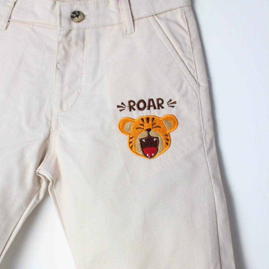 Dapper Beige Themed Summer Boys Short Short Iluvlittlepeople 