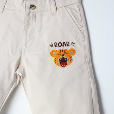 Dapper Beige Themed Summer Boys Short Short Iluvlittlepeople 