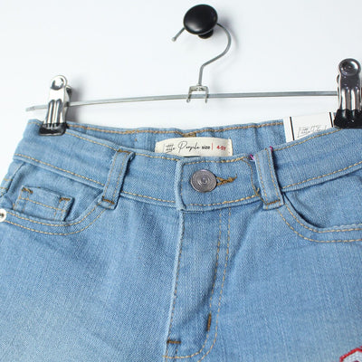 Stellar Blue Themed Denim Boys Short Short Iluvlittlepeople 