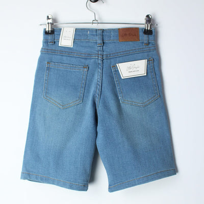 Stellar Blue Themed Denim Boys Short Short Iluvlittlepeople 
