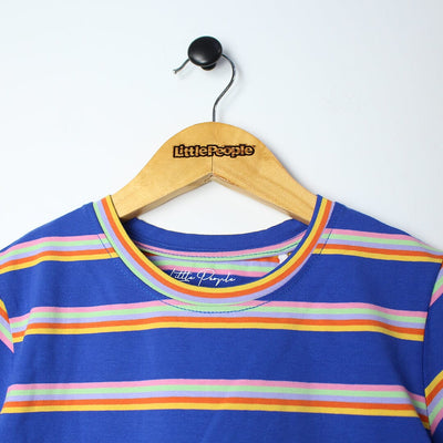 Fancy Blue Themed Boys T-Shirt T-Shirt Iluvlittlepeople 