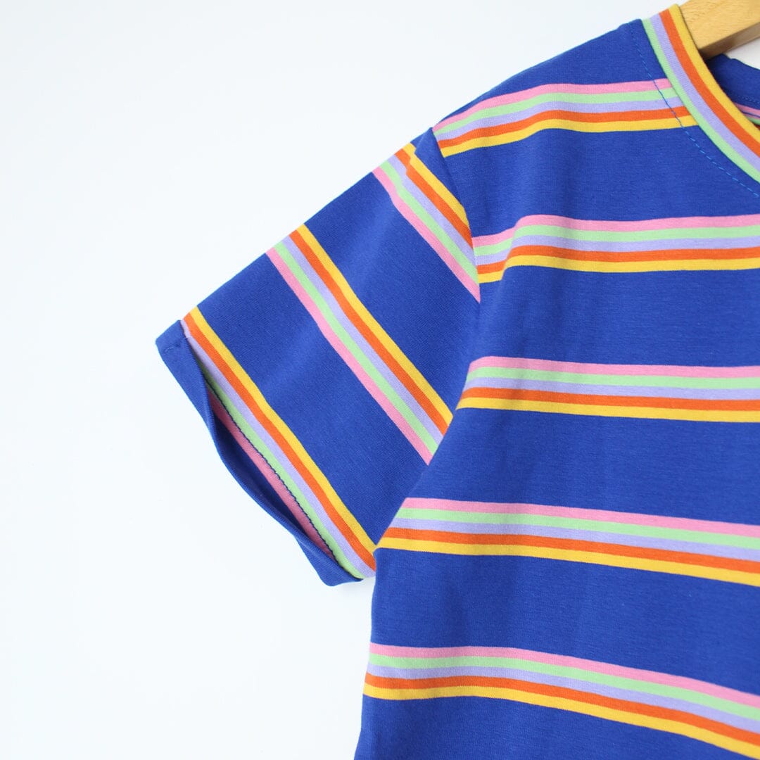 Fancy Blue Themed Boys T-Shirt T-Shirt Iluvlittlepeople 