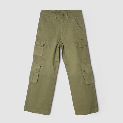 Pioneer Green Little Boys Denim Jeans Jeans Iluvlittlepeople 6-7 Years Green Denim