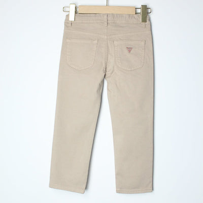 Decent Beige Little Boys Denim Jeans