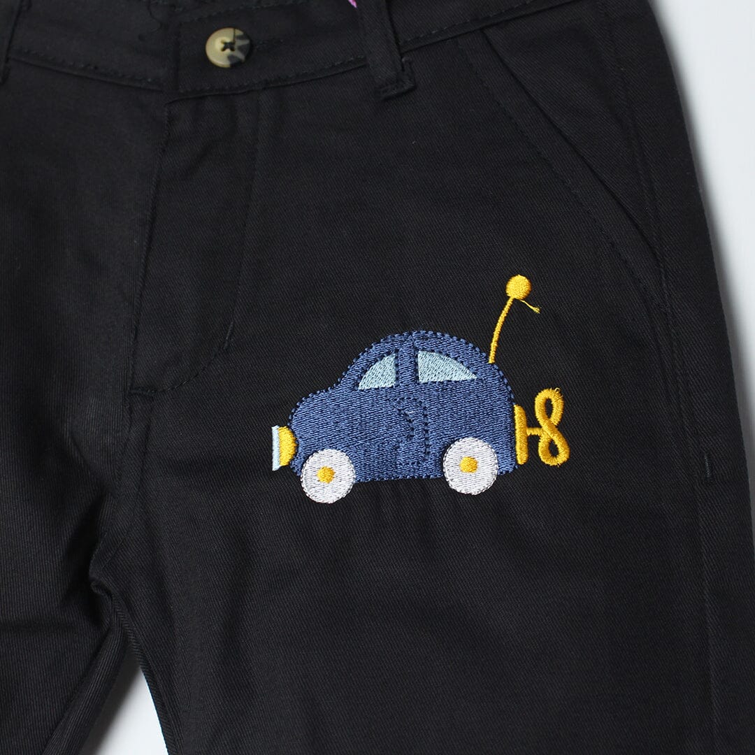 Trendy Black Themed Summer Boys Short Short Iluvlittlepeople 
