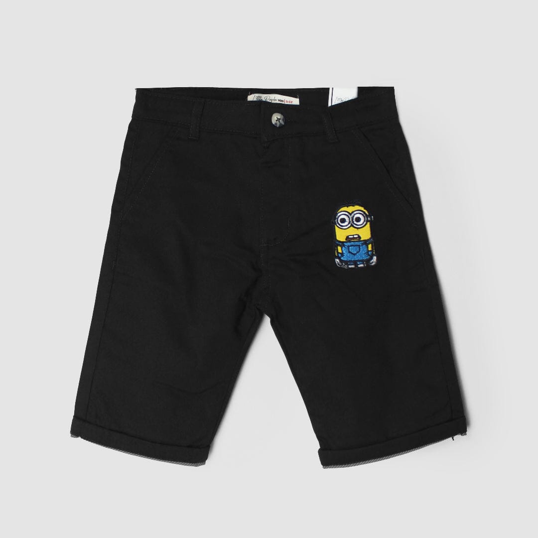 Smart Black Themed Summer Boys Short Short Iluvlittlepeople 9-12 Months Black Summer