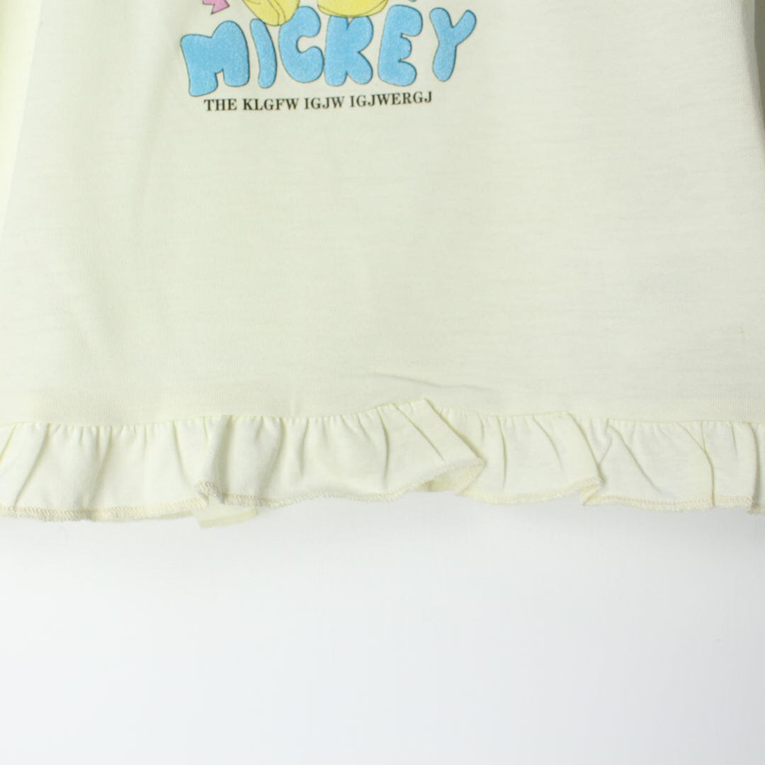 Stylish Off White Themed Girls T-Shirt T-Shirt Iluvlittlepeople 