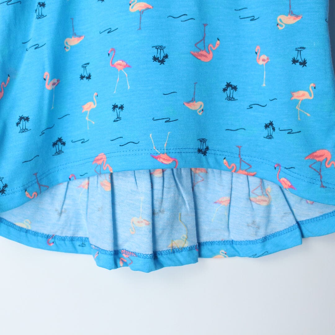 Decent Blue Themed Girls T-Shirt T-Shirt Iluvlittlepeople 