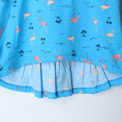 Decent Blue Themed Girls T-Shirt T-Shirt Iluvlittlepeople 