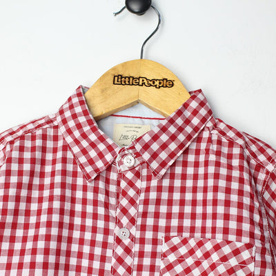 Super Red Themed Stylish Boys Casual Shirt Casual Shirt Iluvlittlepeople 