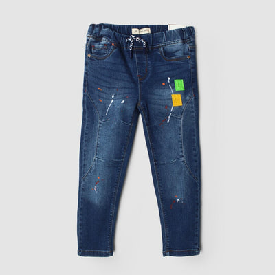 Modish Blend Little Boy Denim Jeans Jeans Iluvlittlepeople 2-3 Years Blue Denim