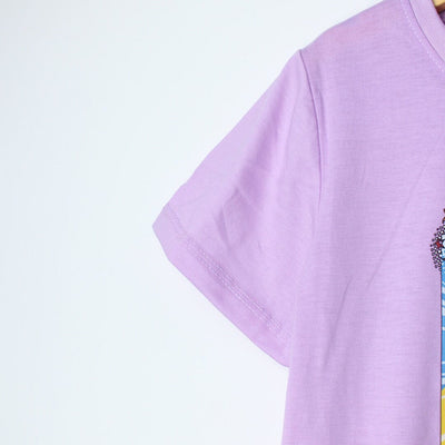 Quirk Purple Themed Boys T-Shirt T-Shirt Iluvlittlepeople 
