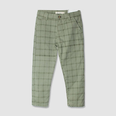 Stylish Cotton Blend Little Boy Dress Pant Dress Pant Iluvlittlepeople 12-18 Months Green Cotton