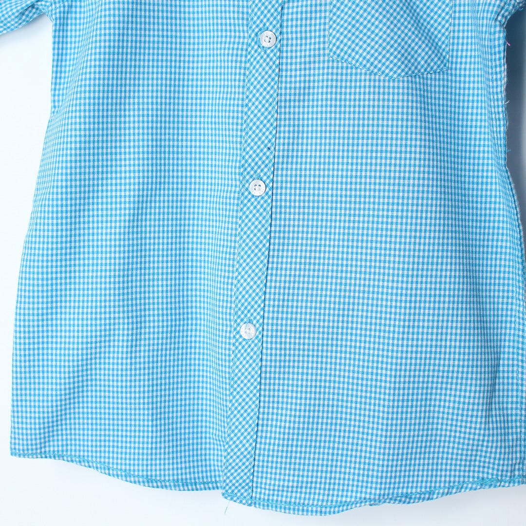 Elegant Blue Themed Stylish Boys Casual Shirt Casual Shirt Iluvlittlepeople 
