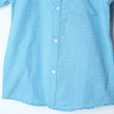 Elegant Blue Themed Stylish Boys Casual Shirt Casual Shirt Iluvlittlepeople 