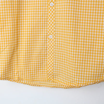 Sober Yellow Themed Stylish Boys Casual Shirt Casual Shirt Iluvlittlepeople 