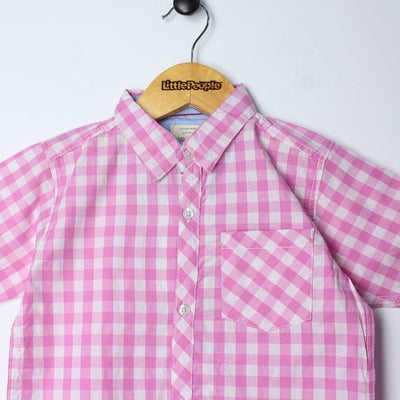 Crave Pink Themed Stylish Boys Casual Shirt Casual Shirt Iluvlittlepeople 