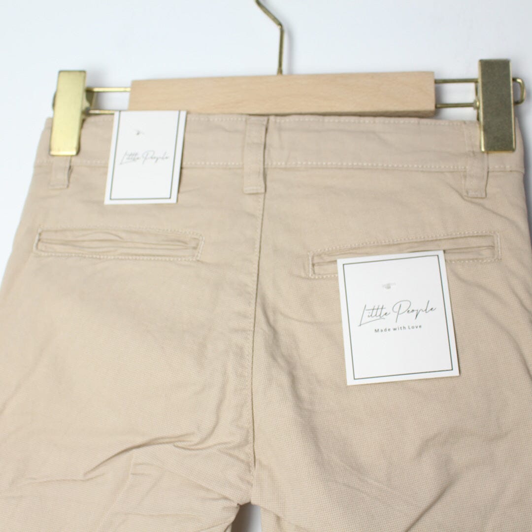 Sober Cotton Blend Little Boy Dress Pant Dress Pant Iluvlittlepeople 