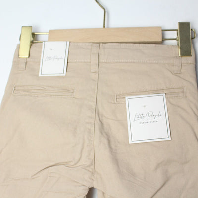 Sober Cotton Blend Little Boy Dress Pant Dress Pant Iluvlittlepeople 