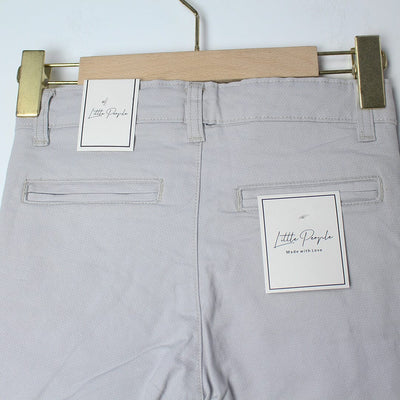 Fancy Cotton Blend Little Boy Dress Pant Dress Pant Iluvlittlepeople 