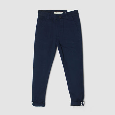Stylish Cotton Blend Little Boy Dress Pant Dress Pant Iluvlittlepeople 12-18 Months Blue Cotton
