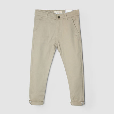 Sober Cotton Blend Little Boy Dress Pant Dress Pant Iluvlittlepeople 12-18 Months Beige Cotton