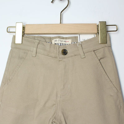 Sober Cotton Blend Little Boy Dress Pant Dress Pant Iluvlittlepeople 
