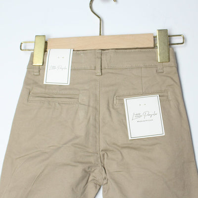 Sober Cotton Blend Little Boy Dress Pant Dress Pant Iluvlittlepeople 