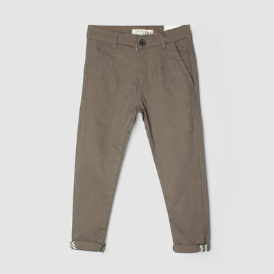 Impulse Cotton Blend Little Boy Dress Pant Dress Pant Iluvlittlepeople 12-18 Months Brown Cotton