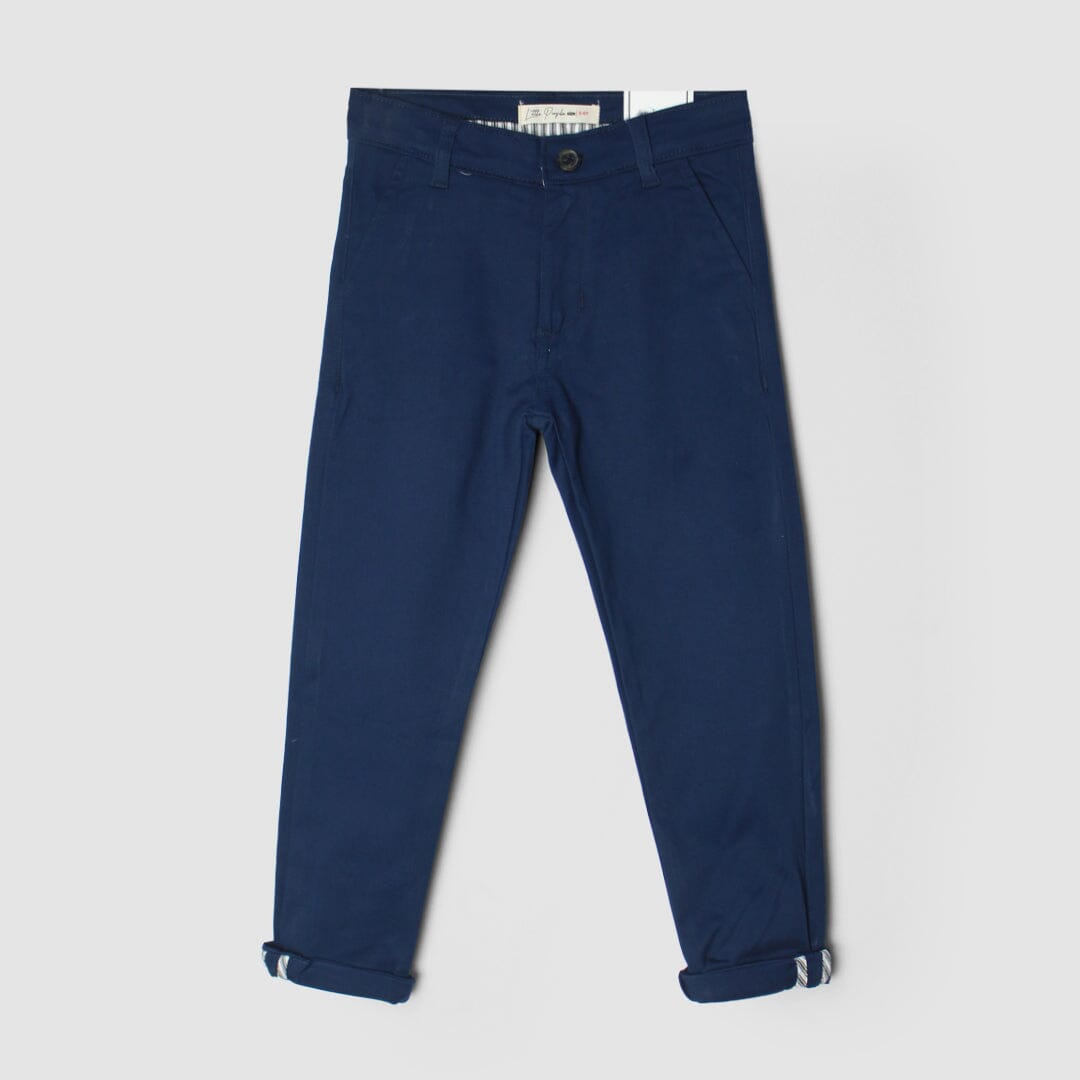Impressive Cotton Blend Little Boy Dress Pant Dress Pant Iluvlittlepeople 12-18 Months Blue Cotton