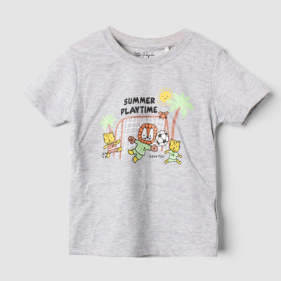 Urge Grey Themed Boys T-Shirt T-Shirt Iluvlittlepeople 3-6 Months Grey Summer