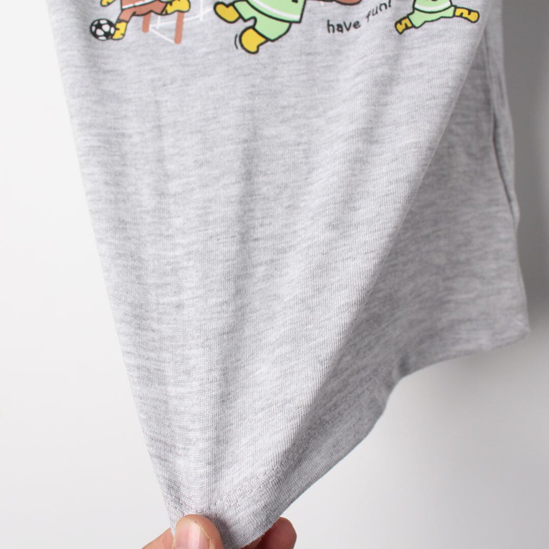 Urge Grey Themed Boys T-Shirt T-Shirt Iluvlittlepeople 