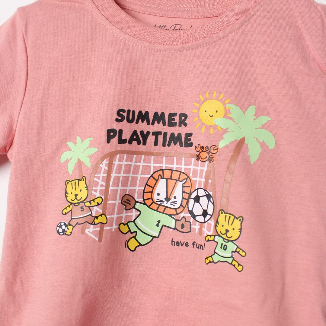 Desire Pink Themed Girls T-Shirt T-Shirt Iluvlittlepeople 