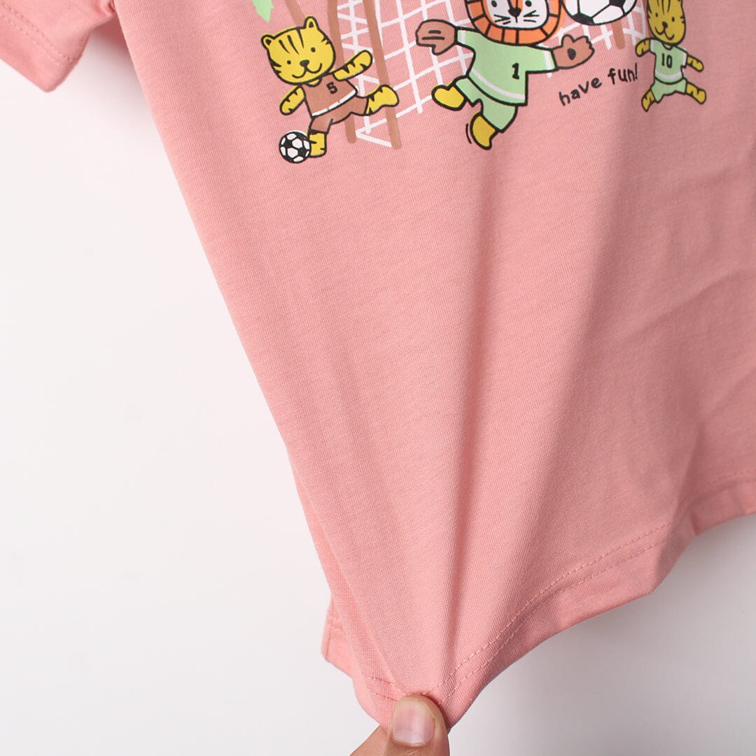 Desire Pink Themed Girls T-Shirt T-Shirt Iluvlittlepeople 