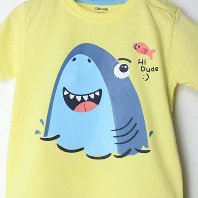 Desire Yellow Themed Boys T-Shirt T-Shirt Iluvlittlepeople 