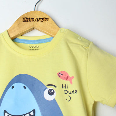 Desire Yellow Themed Boys T-Shirt T-Shirt Iluvlittlepeople 