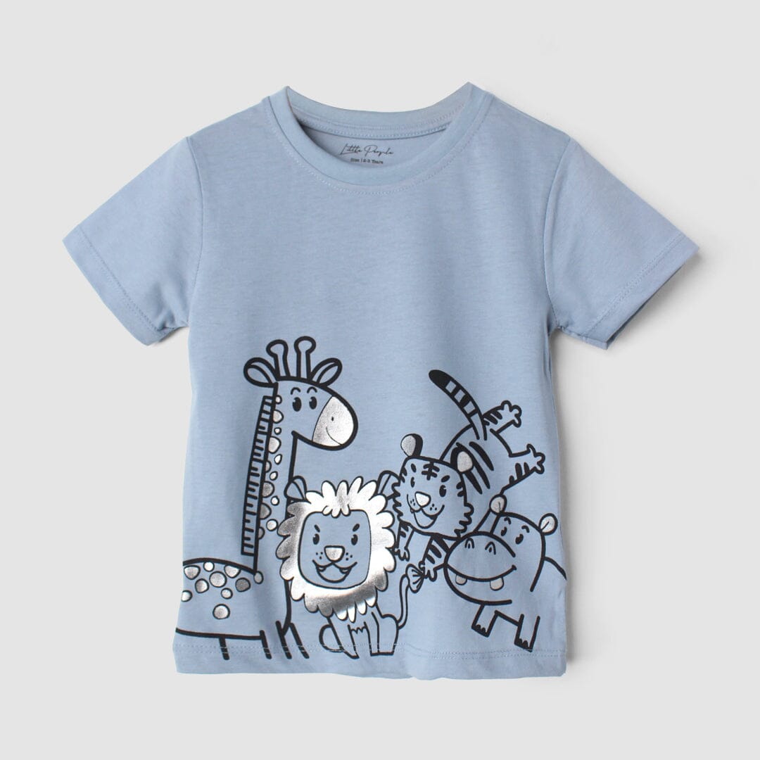 Urge Grey Themed Boys T-Shirt T-Shirt Iluvlittlepeople 3-6 Months Grey Summer