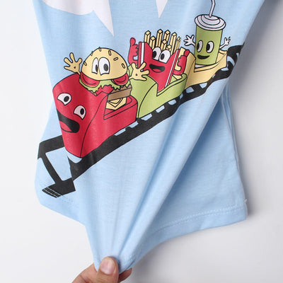 Desire Blue Themed Boys T-Shirt T-Shirt Iluvlittlepeople 