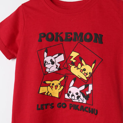 Kink Red Themed Boys T-Shirt T-Shirt Iluvlittlepeople 