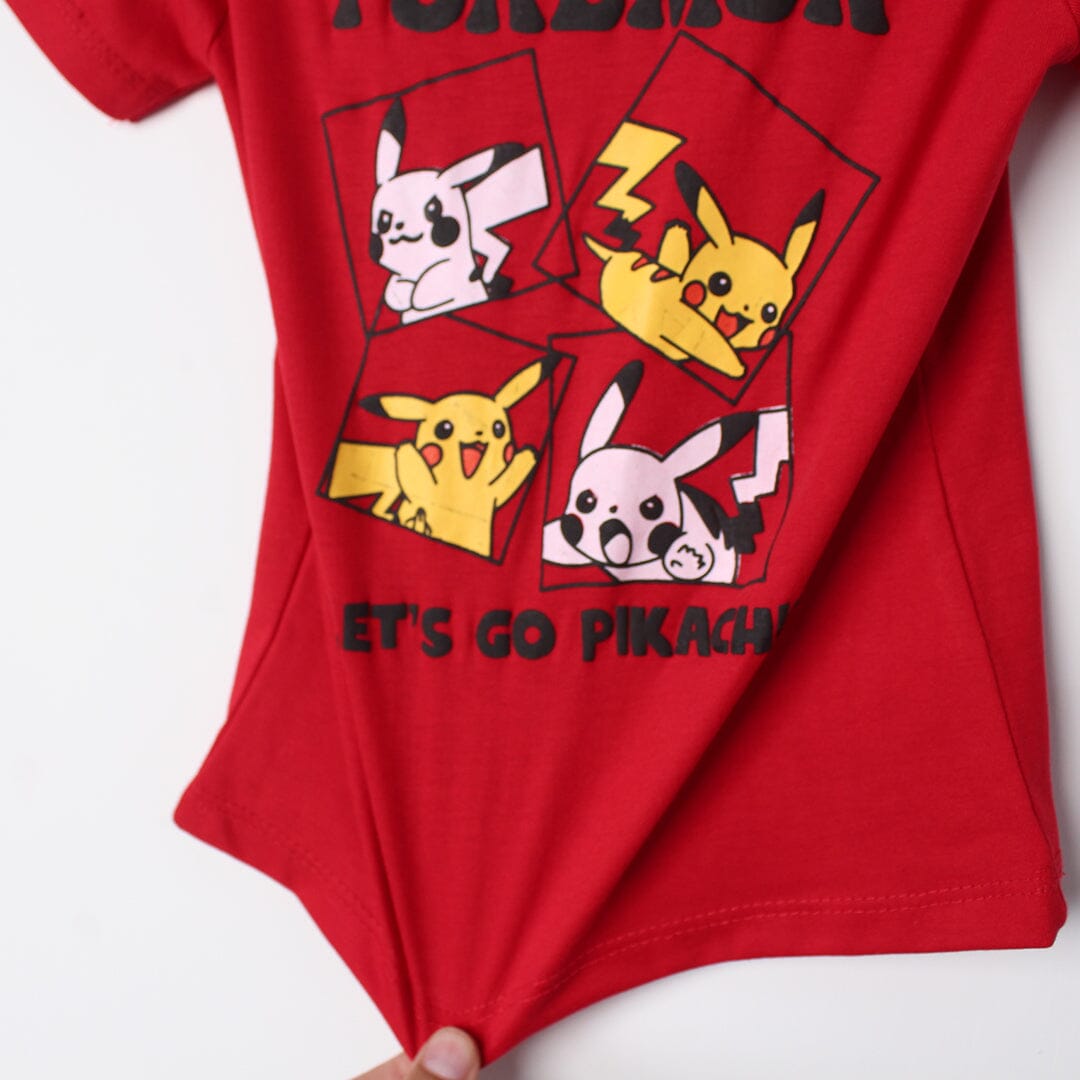 Kink Red Themed Boys T-Shirt T-Shirt Iluvlittlepeople 