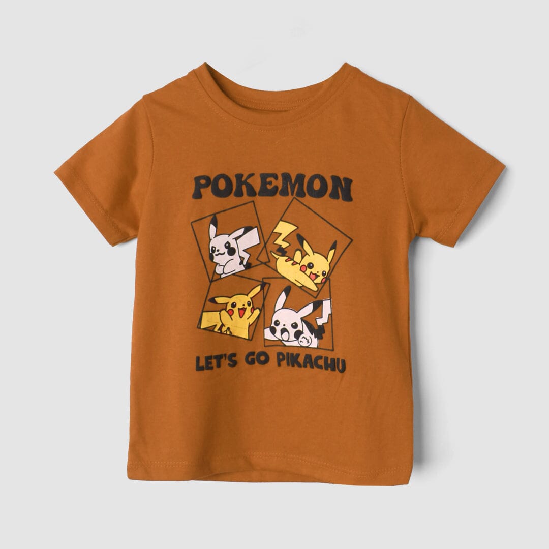 Fancy Mustard Themed Boys T-Shirt T-Shirt Iluvlittlepeople 3-6 Months Mustard Summer