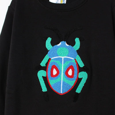 Stylish Black Themed Boys Sweatshirt Sweatshirt Iluvlittlepeople 