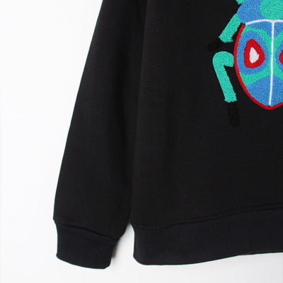 Stylish Black Themed Boys Sweatshirt Sweatshirt Iluvlittlepeople 