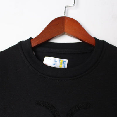 Stylish Black Themed Boys Sweatshirt Sweatshirt Iluvlittlepeople 